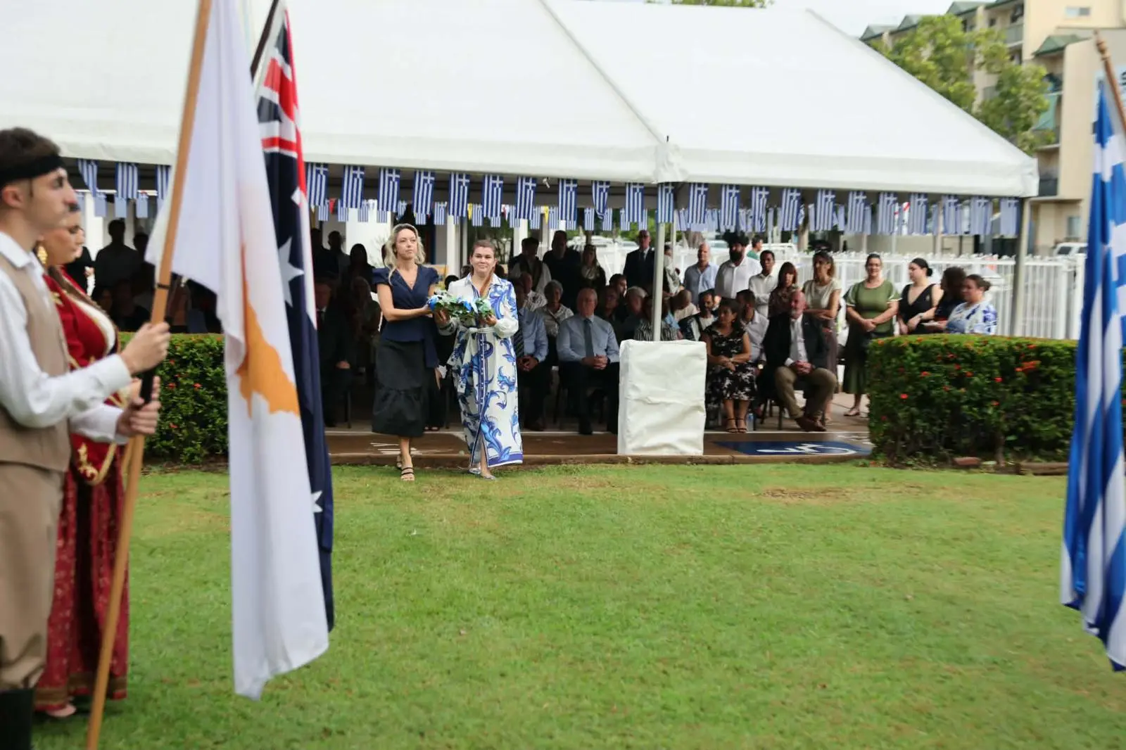 Unity in Liberty: UAANT Joins Greek Independence Day Celebrations in Darwin
